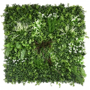 Επένδυση τοίχου - κάθετοι κήποι Κορδελίνι & άνθη 1m² με κουμπωτά μέρη 